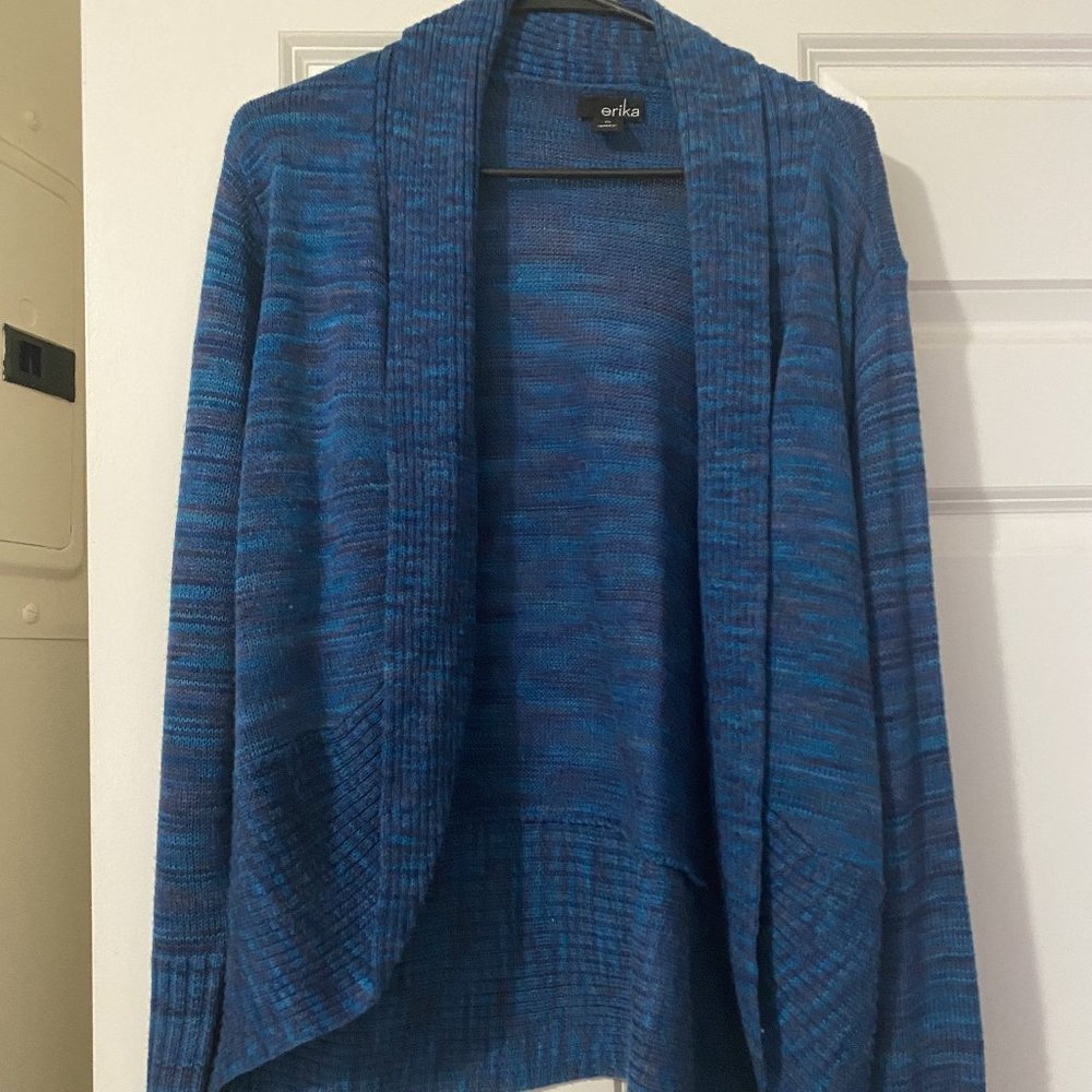 Erika Women's Blue Sweater